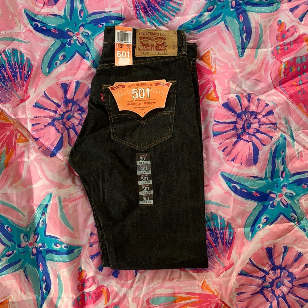 Men’s Levi 501 Original Fit Button Fly